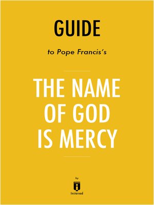 cover image of Summary of the Name of God Is Mercy